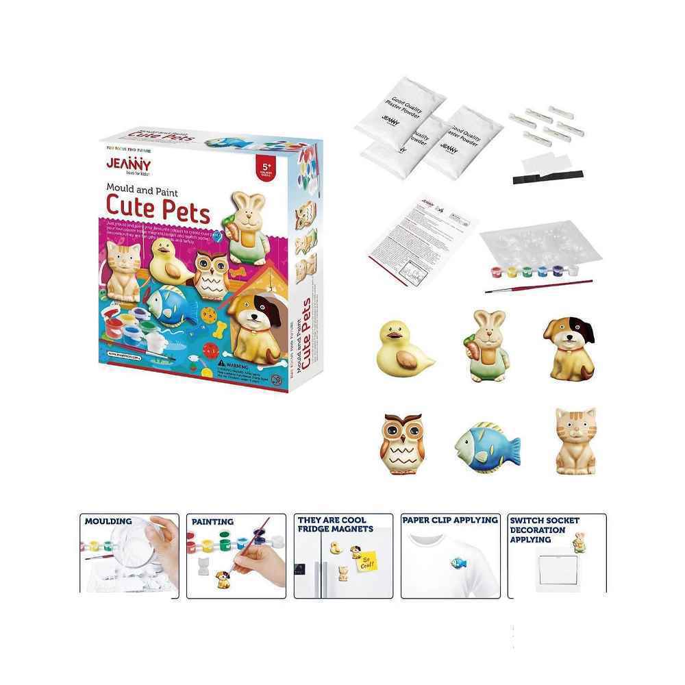 کیت حیوانات گچی کد Jeannykids 010