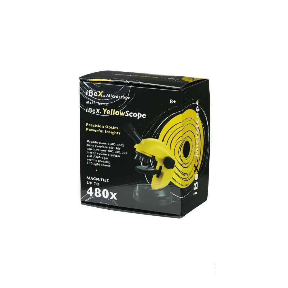 میکروسکوپ زیتازی دانش آموزشی آیبکس مدلYELLOW SCOPE 480X