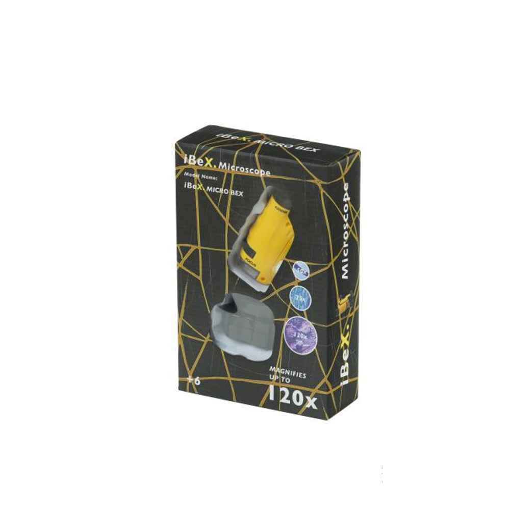 میکروسکوپ زیتازی جیبی آیبکس همراه با منبع مدل micro bex 120x