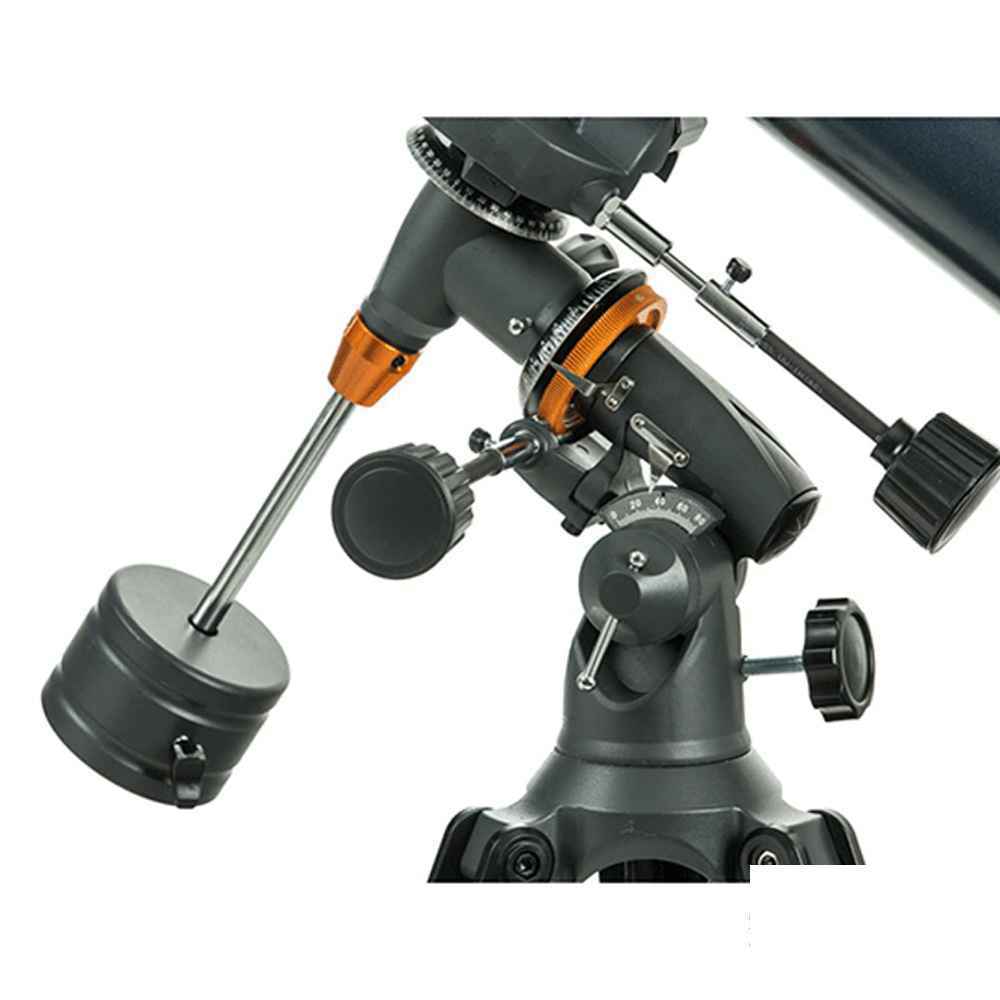 تلسکوپ شکستی حرفه ای با مقر استوایی و بزرگنمایی 270برابر زیتازی کد90080eq